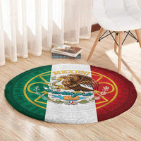 Mexico Aztec Round Carpet Flag Style