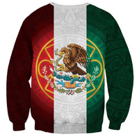 Mexico Aztec Sweatshirt Flag Style
