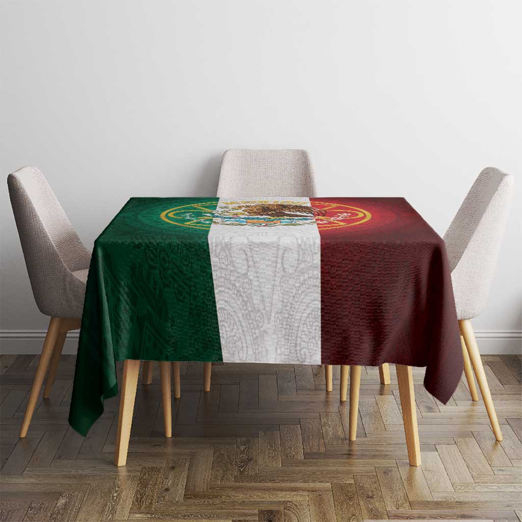Mexico Aztec Tablecloth Flag Style