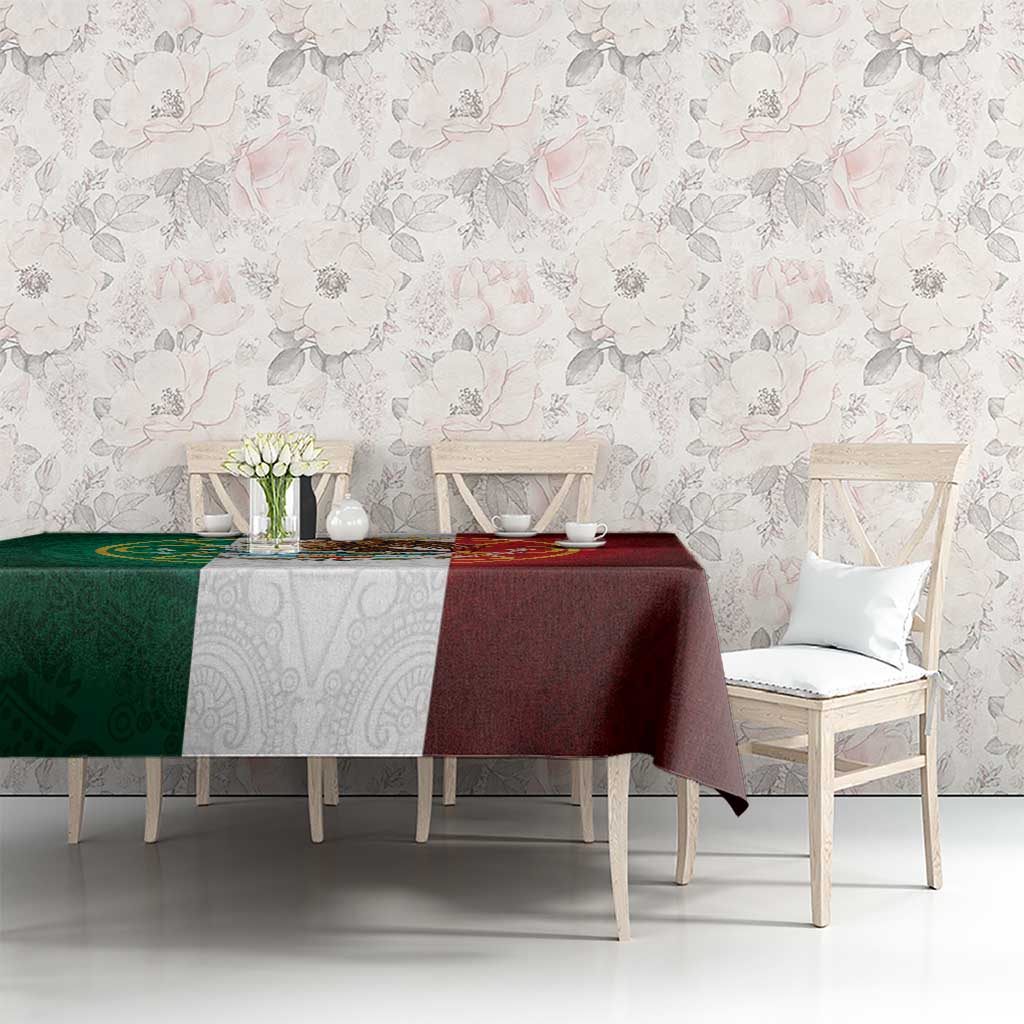 Mexico Aztec Tablecloth Flag Style