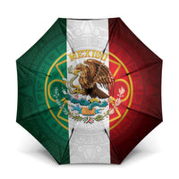 Mexico Aztec Umbrella Flag Style