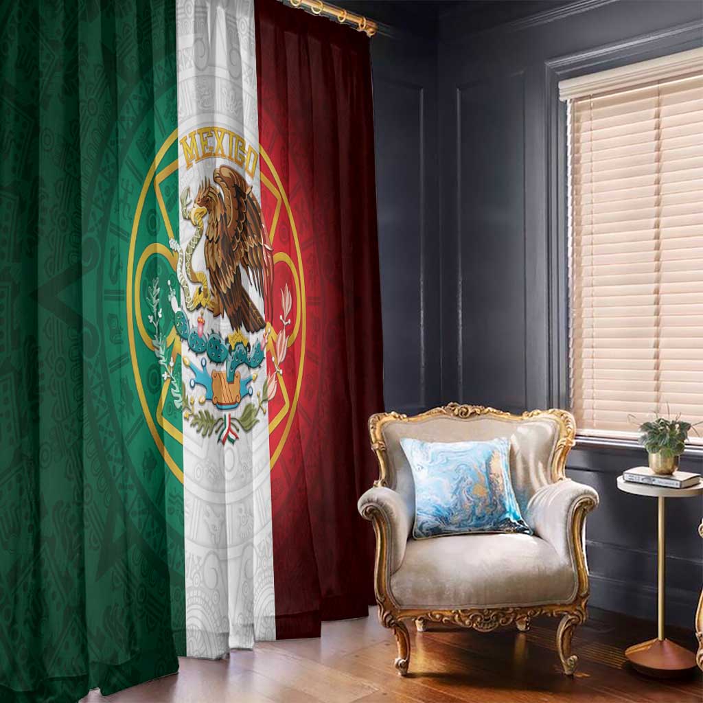 Mexico Aztec Window Curtain Flag Style