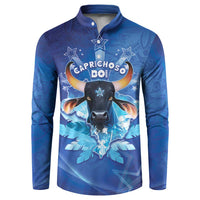 Personalized Boi Caprichoso Button Sweatshirt Brazil Folklore Festival - Wonder Print Shop
