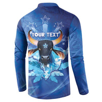 Personalized Boi Caprichoso Button Sweatshirt Brazil Folklore Festival - Wonder Print Shop