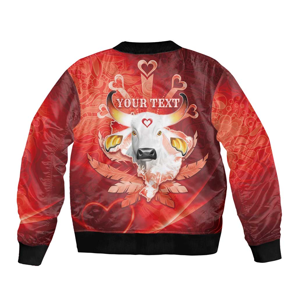 Personalized Boi Garantido Bomber Jacket Brazil Folklore Festival - Wonder Print Shop