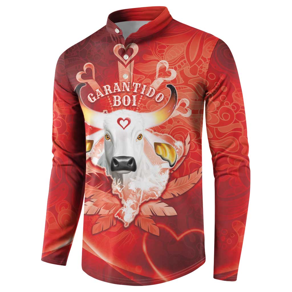 Personalized Boi Garantido Button Sweatshirt Brazil Folklore Festival - Wonder Print Shop