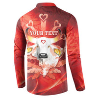 Personalized Boi Garantido Button Sweatshirt Brazil Folklore Festival - Wonder Print Shop