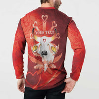 Personalized Boi Garantido Button Sweatshirt Brazil Folklore Festival - Wonder Print Shop
