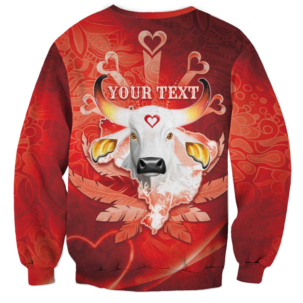 Personalized Boi Garantido Sweatshirt Brazil Folklore Festival - Wonder Print Shop