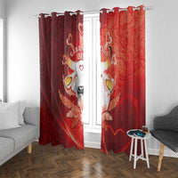Boi Garantido Window Curtain Brazil Folklore Festival - Wonder Print Shop