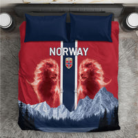 Norway Football 2026 Bedding Set Norge On Top