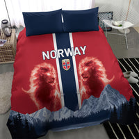 Norway Football 2026 Bedding Set Norge On Top