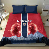 Norway Football 2026 Bedding Set Norge On Top