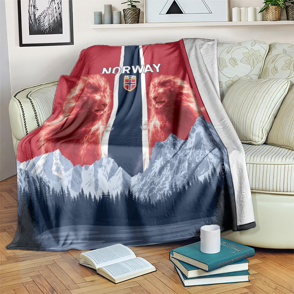 Norway Football 2026 Blanket Norge On Top