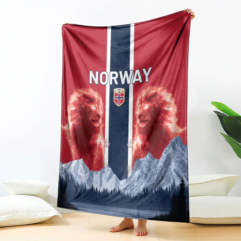 Norway Football 2026 Blanket Norge On Top