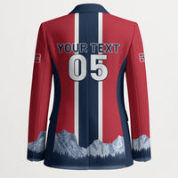 Custom Norway Football 2026 Blazer Norge On Top