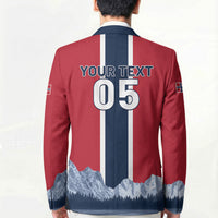 Custom Norway Football 2026 Blazer Norge On Top