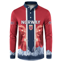 Custom Norway Football 2026 Button Sweatshirt Norge On Top
