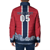 Custom Norway Football 2026 Padded Jacket Norge On Top