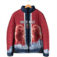 Custom Norway Football 2026 Padded Jacket Norge On Top
