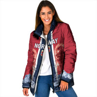 Custom Norway Football 2026 Padded Jacket Norge On Top