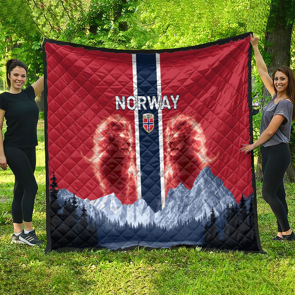 Norway Football 2026 Quilt Norge On Top