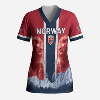 Custom Norway Football 2026 Scrub Top Norge On Top