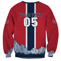Custom Norway Football 2026 Sweatshirt Norge On Top