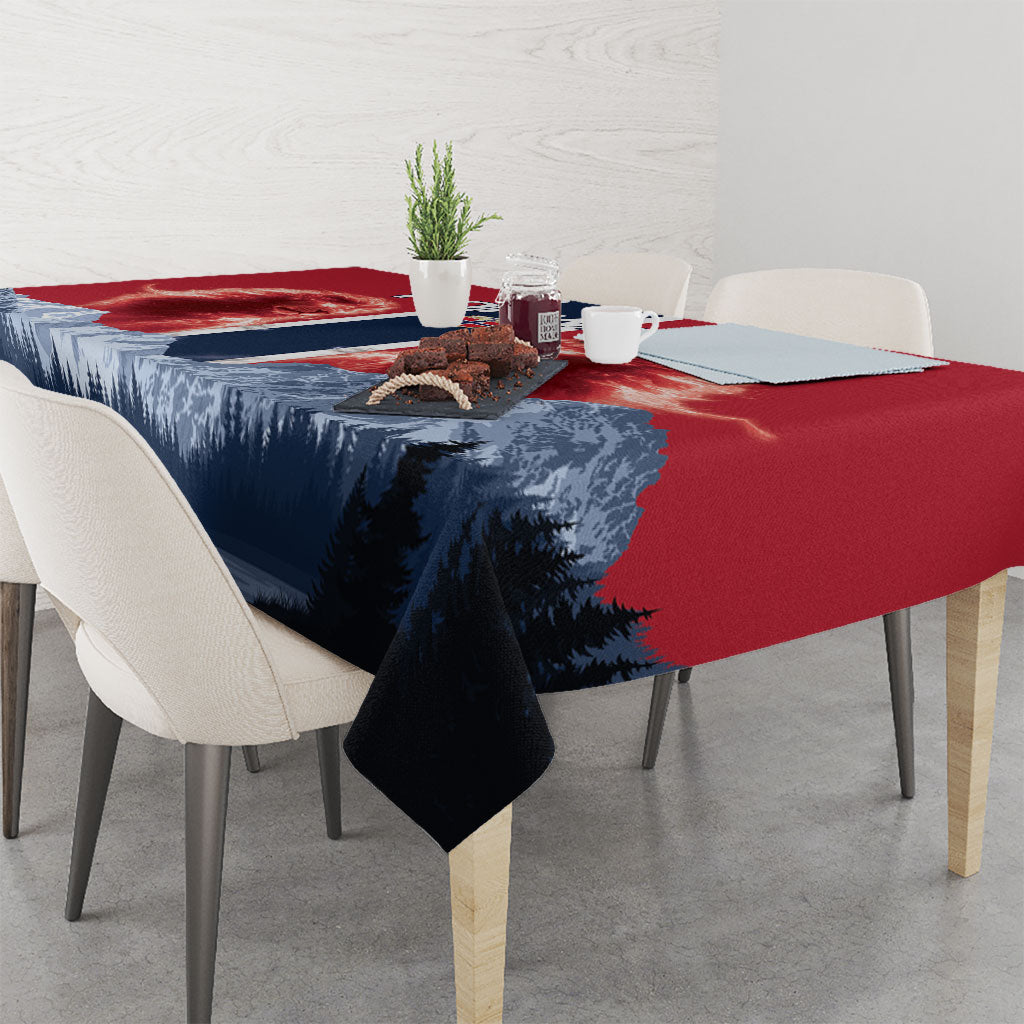 Norway Football 2026 Tablecloth Norge On Top