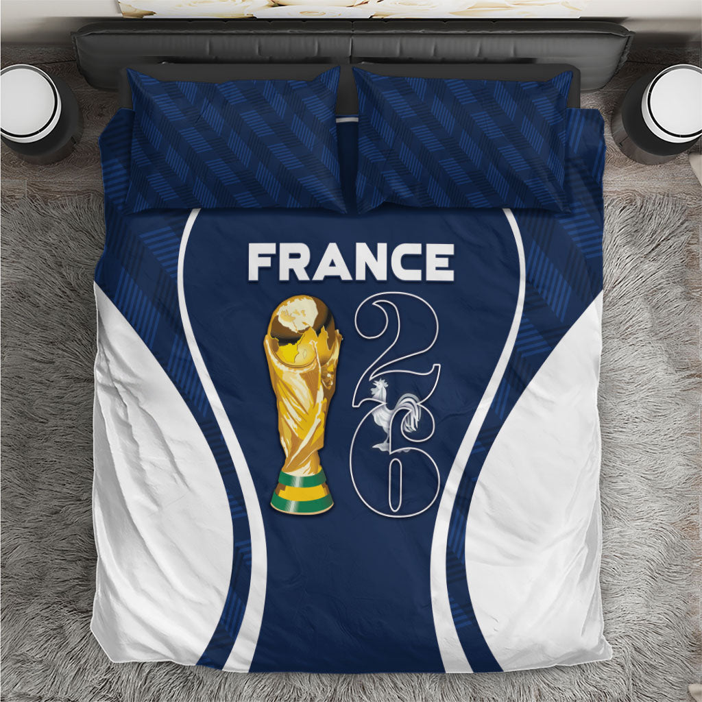 France Football 2026 Bedding Set Road To Champions