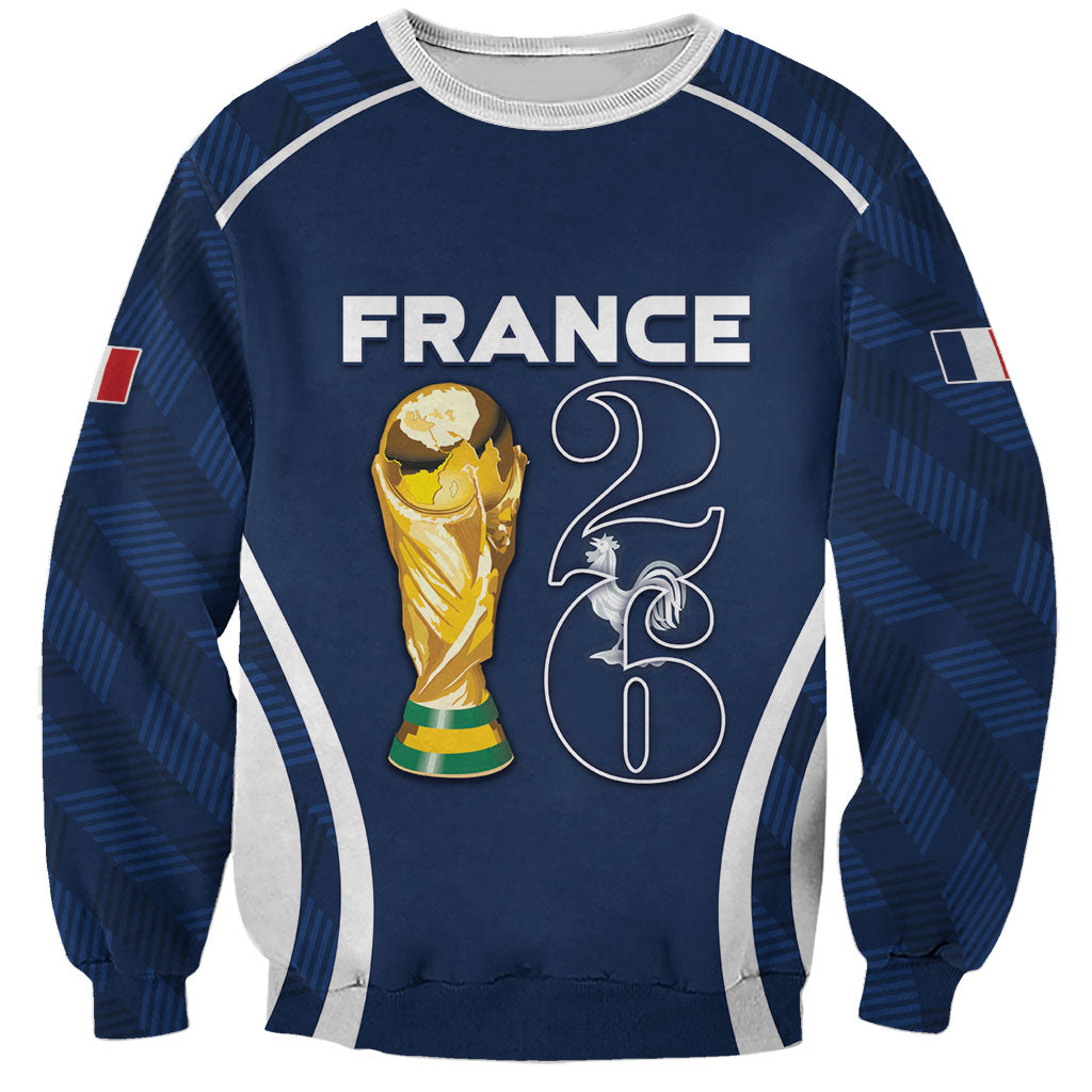 Custom France Football 2026 Sweatshirt Road To Champions