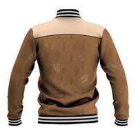 Cowgirl Dinosaur Baseball Jacket Retro Western Yoke - Wonder Print Shop