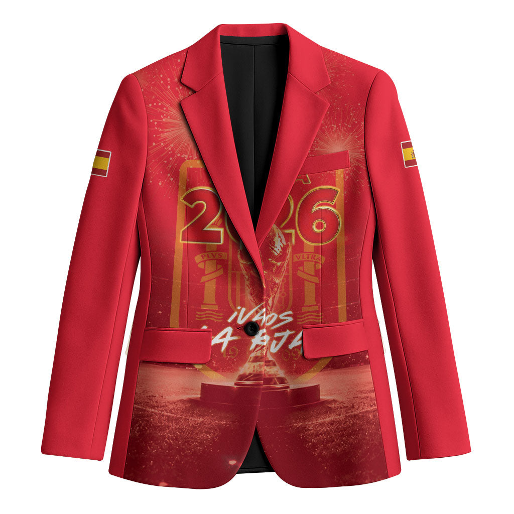 Custom World Football 2026 Spain Blazer iVamos La Roja