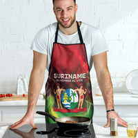 Suriname Independence Day Apron Wan Switi Srefidensi Dey - Wonder Print Shop