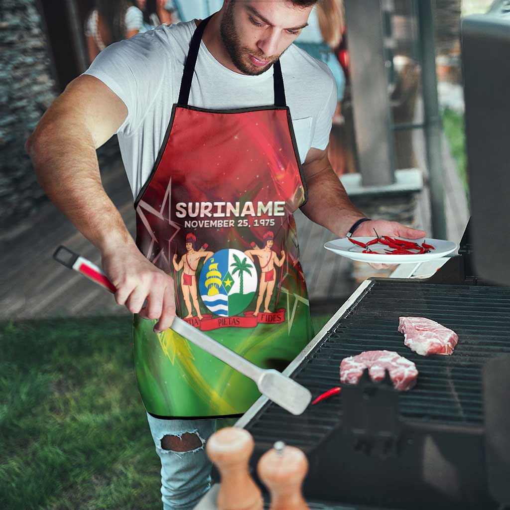 Suriname Independence Day Apron Wan Switi Srefidensi Dey - Wonder Print Shop