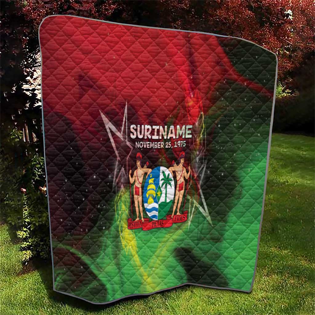 Suriname Independence Day Quilt Wan Switi Srefidensi Dey - Wonder Print Shop