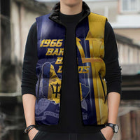 Barbados Independence Day Sleeveless Puffer Jacket Proud To Be Barbadian - Wonder Print Shop