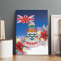 Cayman Islands Christmas Canvas Wall Art Coquette Bow Xmas Vibe - Wonder Print Shop