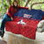 Dominican Republic Quilt Dominicana Flag Map