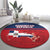 Dominican Republic Round Carpet Dominicana Flag Map