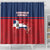 Dominican Republic Shower Curtain Dominicana Flag Map