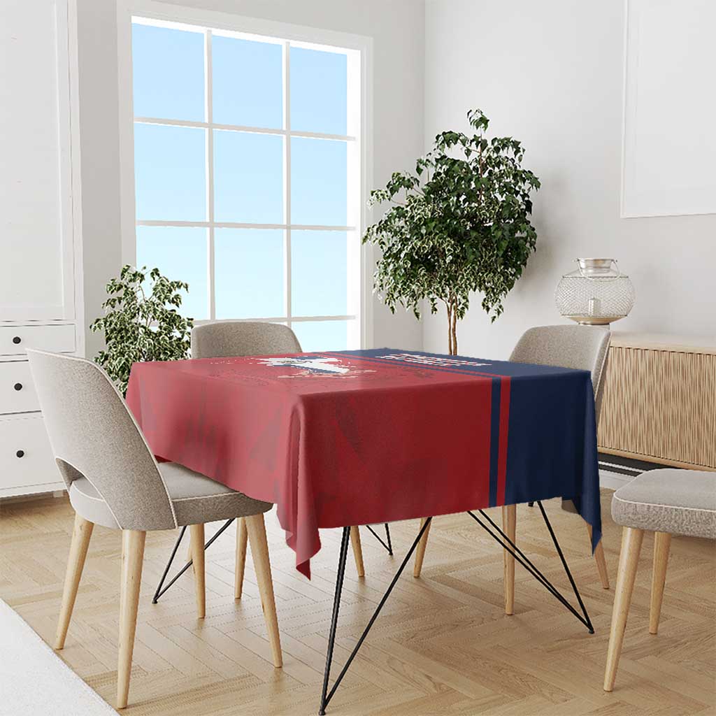 Dominican Republic Tablecloth Dominicana Flag Map