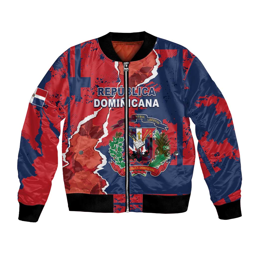 Personalized Dominican Republic Bomber Jacket Bayahibe Rose Unique Style