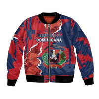 Personalized Dominican Republic Bomber Jacket Bayahibe Rose Unique Style