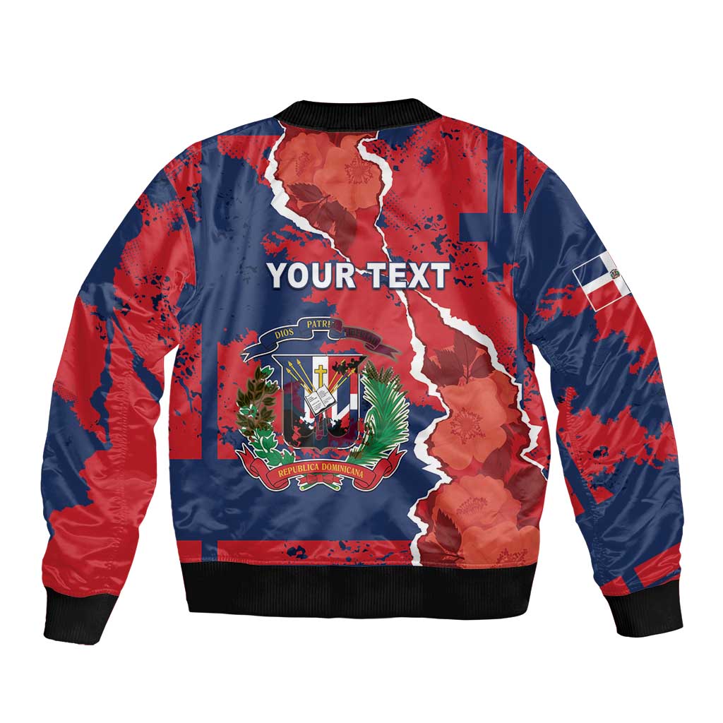 Personalized Dominican Republic Bomber Jacket Bayahibe Rose Unique Style