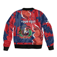 Personalized Dominican Republic Bomber Jacket Bayahibe Rose Unique Style