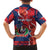 Personalized Dominican Republic Family Matching Off Shoulder Maxi Dress and Hawaiian Shirt Bayahibe Rose Unique Style