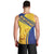 Barbados Gold Trident Men Tank Top With Coat Of Arms