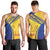 Barbados Gold Trident Men Tank Top With Coat Of Arms