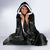 Funny Penguin Resist Hooded Blanket Flippers Up I Stand With Penguins